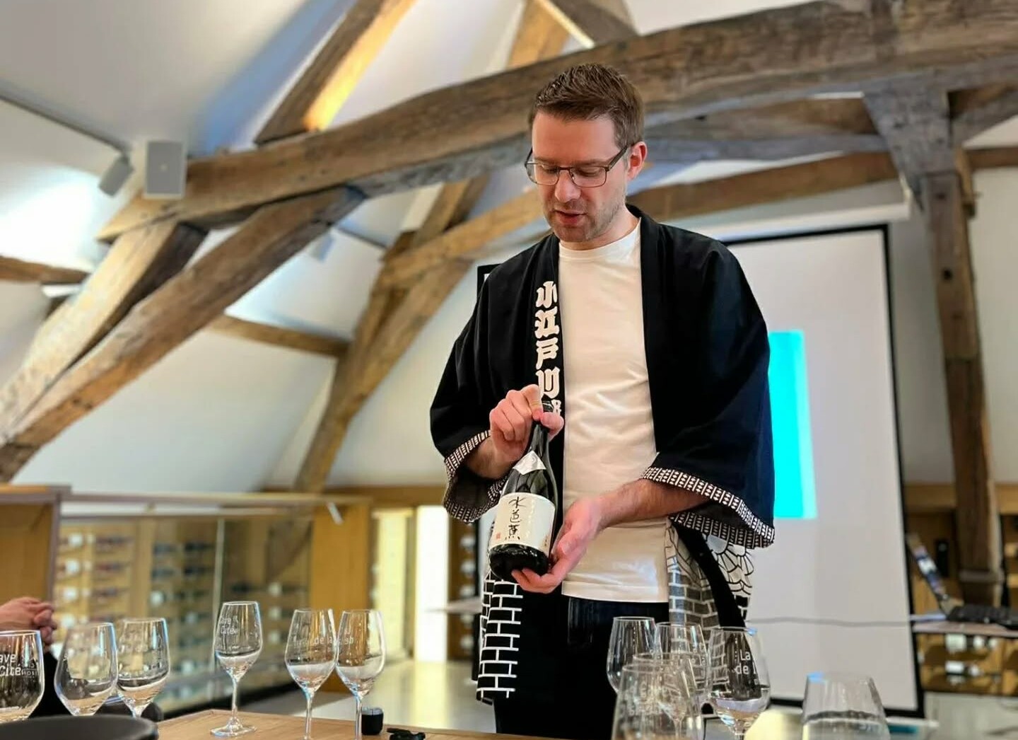 dégustation de saké avec Olivier S, alias Japan KUDASAÏ