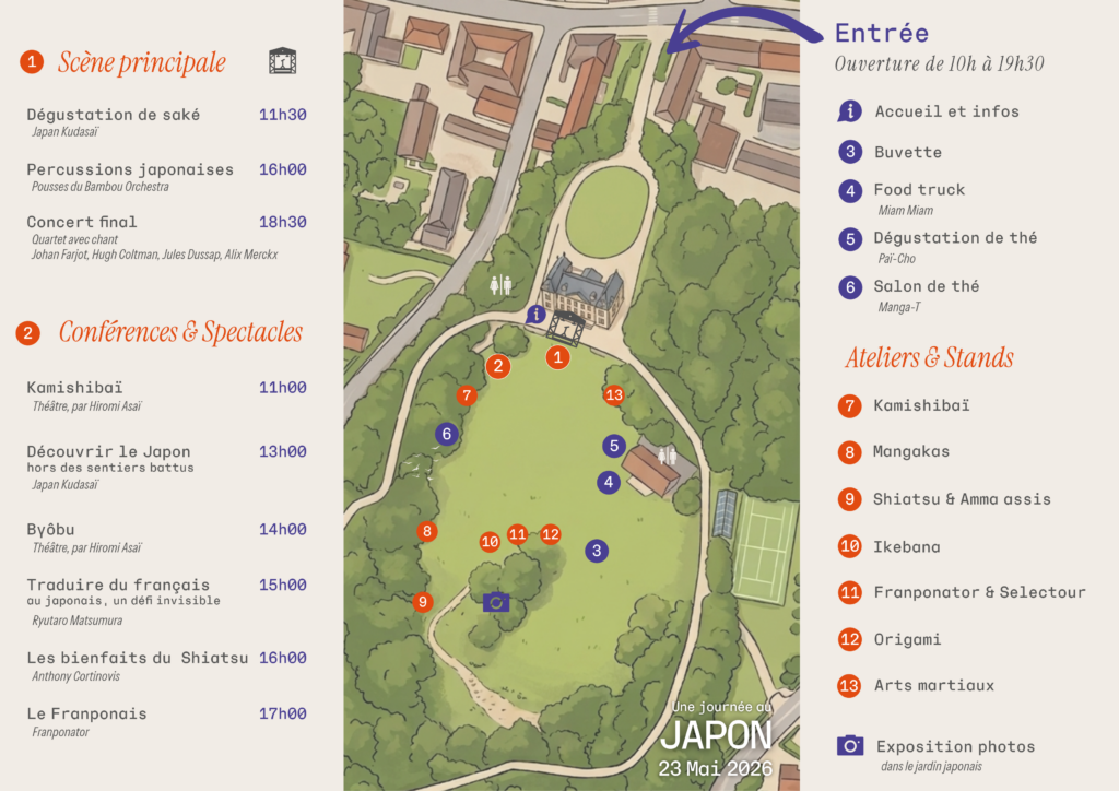 PLAN UNE JOURNEE AU JAPON